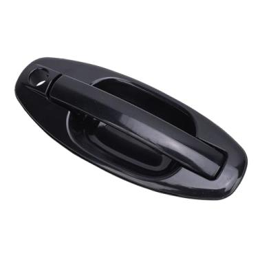 Imagem de Generic Maça de Porta Externa, Fácil de Instalar a Mangueira Externa Prova de Arranhões Substituição Preta para Santa Fe 2001-2006 (Frente à direita: 82660-26000)