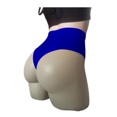 Imagem de Calcinha De Biquini Pin Up-cintura Alta Retro Modeladora - topbrasil ,