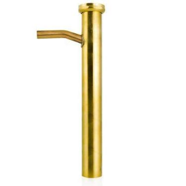Imagem de Arremate para lava-louças Matco-Norca 1,5 cm x 30 cm 22Ga Rough Brass
