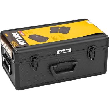 Imagem de Maleta Para Ferramentas 475x260x210mm Preta Mf957 Vonder