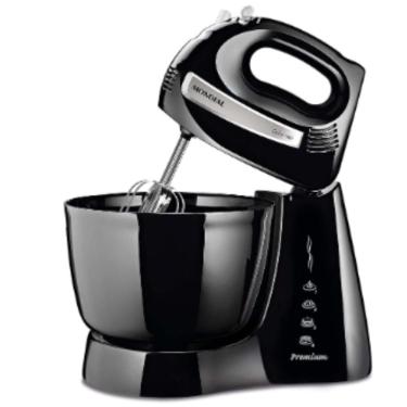 Imagem de Batedeira Mondial Cake Premium 4 Velocidades + Turbo 500W Preto 220V - B-50-B