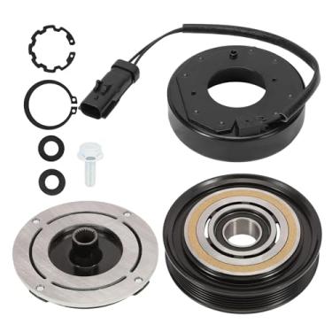 Imagem de Kit de embreagem de compressor de ar condicionado adequado para D-odge Ram 1500 Ram 2500 Dakota 2004-2007 e Mitsubishi Raider 2006-2009, 3,7L 4,7L