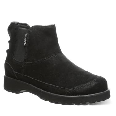 Imagem de BEARPAW Bota masculina Nick | Bota masculina de camurça clássica | Botas masculinas | Bota de inverno confortável, Preto, 8