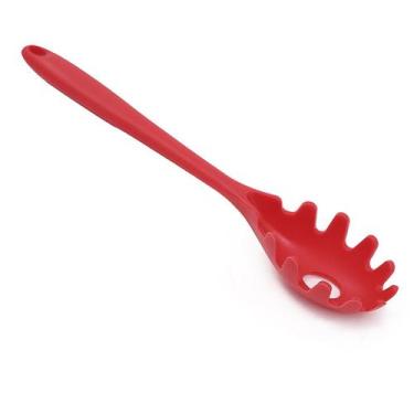 Imagem de Concha Para Massa de Silicone Bueno 28,5cm Vermelho - Mek
