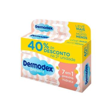 Imagem de Kit 2 Creme Prevenção De Assaduras Dermodex Prevent - 60G