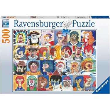 Imagem de Ravensburger Typefaces 500 Pieces Jigsaw Puzzle for Adults - 16830 - Every Piece is Unique, Softclick Technology Means Pieces Fit Together Perfectly