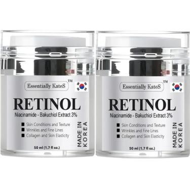Imagem de Creme hidratante Essentially Kates Retinol 50mL x2