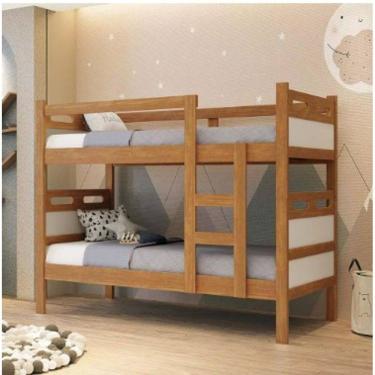 Imagem de Beliche Jaspe 100% Mdf Cinamomo/Off White