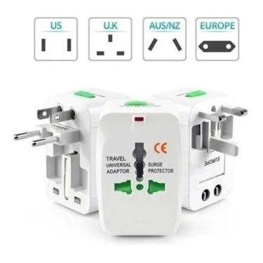 Imagem de Adaptador Internacional Universal Para Todas As Tomadas