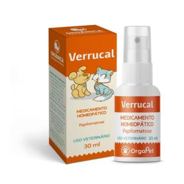Imagem de Orgapet Verrucal 30ml Homeopático para Verrugas Papilomatose e Dermati