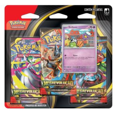 Imagem de Pokemon - blister triplo - 35657 - copag da amazon