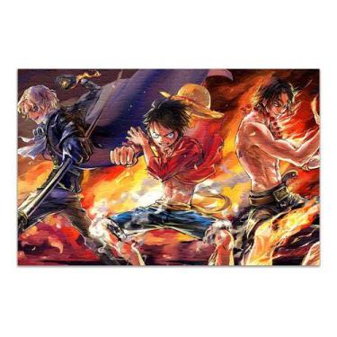 Imagem de Quebra-cabeça Personalizado One Piece 60 Peças - Pomps Geek