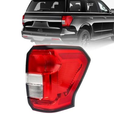 Imagem de FIONE Conjunto de luz traseira compatível com Ford Expedition 2022 2023 2024 Luz de freio traseira direita do lado do passageiro RH