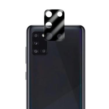 Imagem de Película de Proteção para Câmera 3D, Vidro Temperado 9H, Compatível com Samsung Galaxy M31, Transparente, Anti-Impressão Digital