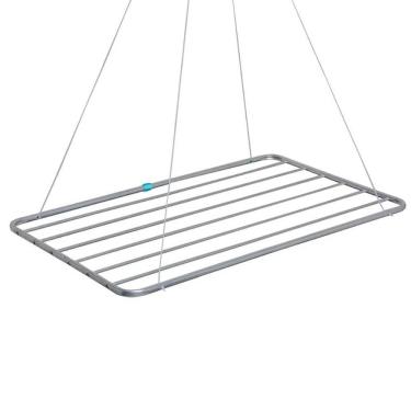 Imagem de Varal De Teto Em Alumínio 1,40 Metros - 006035 - Mor Varal Teto Aluminio 560x1400 Mor 006035