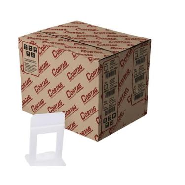 Imagem de Espaçador Nivelador Slim 1mm Caixa com 1000 Peças Para Porcelanato Pis