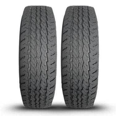 Imagem de Par Remold 185 R14 RB Tyres Forte e Econômico - BLACK TYRES