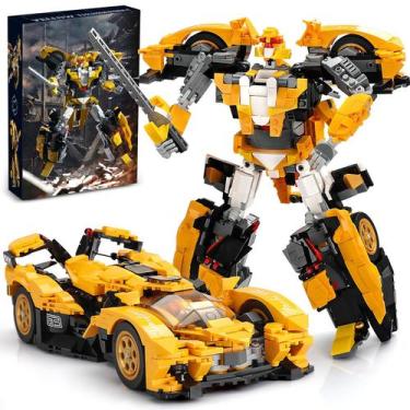 Imagem de Conjunto de brinquedos de construção Sillbird STEM Robot & Technic Rac