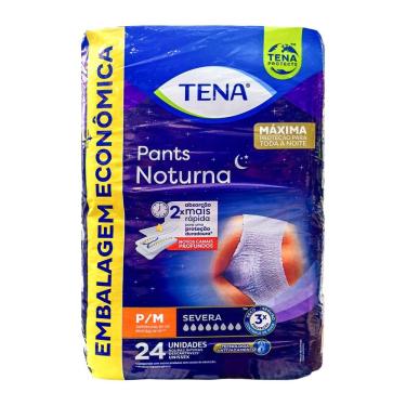 Imagem de Fralda Geriatrica Tena Pants Noturna P/M C/24