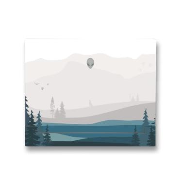 Imagem de MightySkins Skin compatível com Alienware X14 R2 (2023) Kit completo - Tundra | Capa protetora de decalque de vinil durável e exclusiva | Fácil de aplicar e mudar estilos | Feito nos EUA