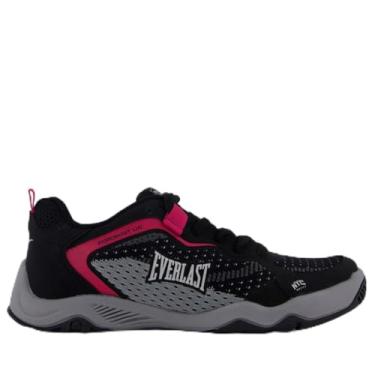 Imagem de Tênis Everlast Forceknit 6 Low Feminino Preto e Rosa 40