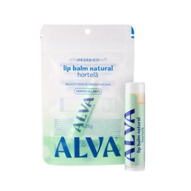 Imagem de Lip Balm Natural Hidratante Labial Hortelã 4,25g Alva