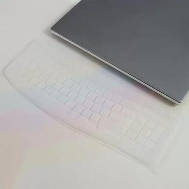 Imagem de Capa de silicone para teclado Logitech K780 / Ergo K860 / Wave Keys, película protetora à prova d'água transparente à prova de poeira (teclas de onda)