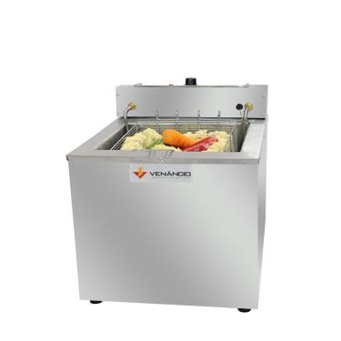 Imagem de Fritador Industrial água E óleo Venâncio Mesa Clean Elétrico 23 Litros Sfao4 220v