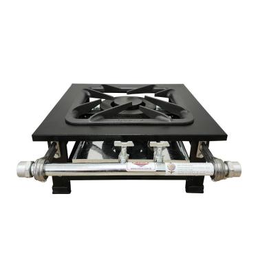 Imagem de Fogão De Mesa 1 Boca Dupla Baixa Pressão Linha Gold Cefaz Cfzgm-114