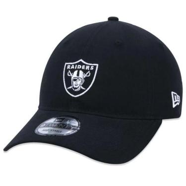 Imagem de Boné New Era 9TWENTY NFL Las Vegas Raiders Old Culture Aba Curva Preto-Masculino
