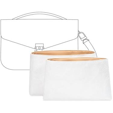 Imagem de FANJI Project Bolsa organizadora para bolsa LV Pochette Metis, ajuste personalizado dentro de vanile premium, leve, resistente à água, acessórios para inserção de bolsa