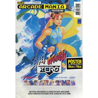 Imagem de Pôster Street Fighter Zero - 50cm x 70cm - Sem Dobras - Editora Europa