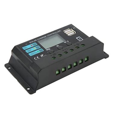 Imagem de KIMISS Controlador de Carga do Painel Solar Com Tela LCD 12V 24V Tensão Adaptativa Com Saída USB de 5V, Carregamento Fotovoltaico para Baterias de Lítio - Fácil (#13)