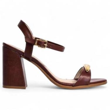 Imagem de SANDALIA RAMARIM SALTO ALTO REF:2541202 FEMININO-Feminino