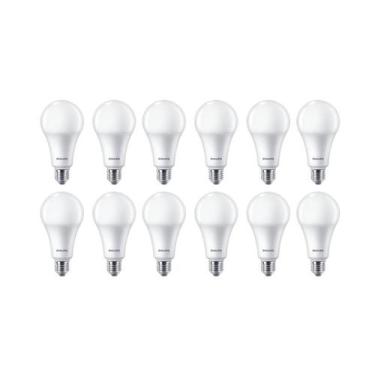 Imagem de Kit 12 Lâmpadas LED E27 Bulbo Philips 7W Luz Fria 560lm, Fria, 7W
