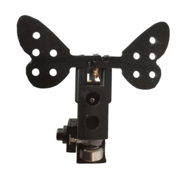 Imagem de MotiveTech Borboleta mecânica com movimento automático, motor para abertura e fechamento asas, ideal para festas, Preto