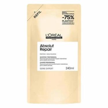 Imagem de Refil L'Oréal Professionnel Absolut Repair Gold Quinoa + Protein Shampoo 240ml-Unissex