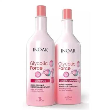 Imagem de Shampoo+Condicionador Inoar Glicolic Force 1,8L