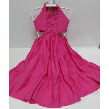 Imagem de Vestido Laços Luxo Infantil Menina Verão Lessa Kids Rf K162-Feminino