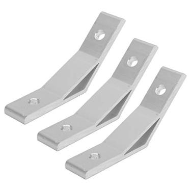 Imagem de Generic Ângulo de Suporte de Liga de Alumínio de Alta Resistência de 135 Graus para 2020T, 3030T, 4040T para Conexão Conveniente de Cantos de Estrutura de Slot Em T de Alumínio, 10 Unidades para