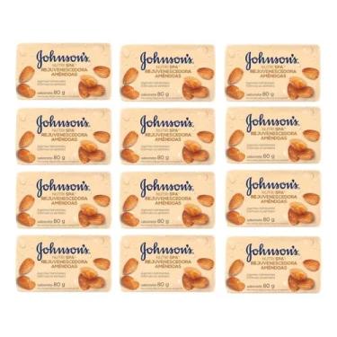 Imagem de KIT 12 Sabonete Johnson Amendoas 80g
