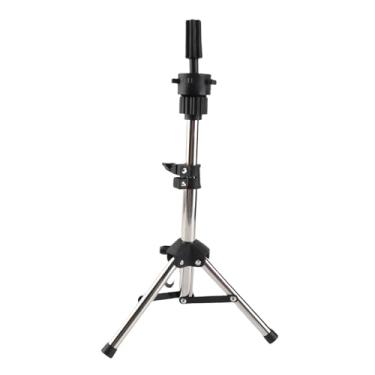 Imagem de Yinhing Suporte de Cabeça de Treinamento de Cabeleireiro, Suporte de Cabeça de Manequim de Salão Ajustável Com Base de tripé, para Cabeleireiros, Cosmetologistas e Escolas de Beleza