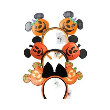 Imagem de Tiara De Pelúcia Mickey Mouse Da Disney Para Meninas, Acessório De Fan