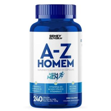 Imagem de Suplemento Alimentar A-Z Senior Homem  240 Cápsulas - Sidney Oliveira