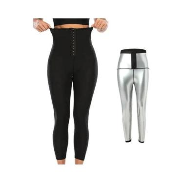 Imagem de Calças Térmicas De Cintura Alta Para Mulheres, Compressão Para Treino,