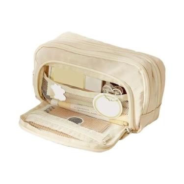 Imagem de Estojo De Lápis De Grande Capacidade, Bolsa De Canetas Portátil, Neces