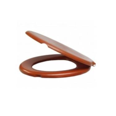 Imagem de Assento Sanitário Almofadado Preto Universal Oval, Modelo Florença Alumasa, Tampa de Vaso Macia com Respiro, Resistente e Confortável(PRETO) (CARAM)