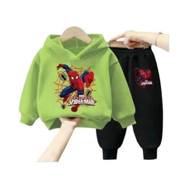 Imagem de Conjunto De Moletom E Calça Para Crianças Do Homem-Aranha, Marvel, Pri