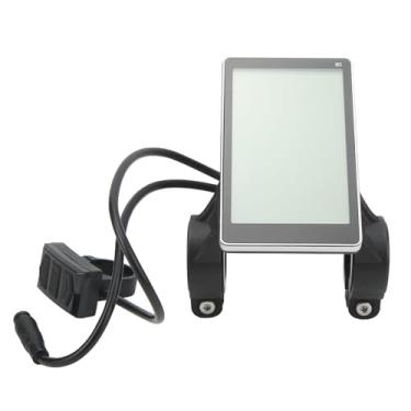 Imagem de Aoresac Painel de Guiador para Bicicleta Elétrica, Display Lcd, à Prova D'água, Tela Com 6 Pinos, Ponto para Scooter