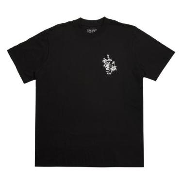 Imagem de CAMISETA QIX STREET TIGER Cor:PretoTamanho:G2, Preto, G2